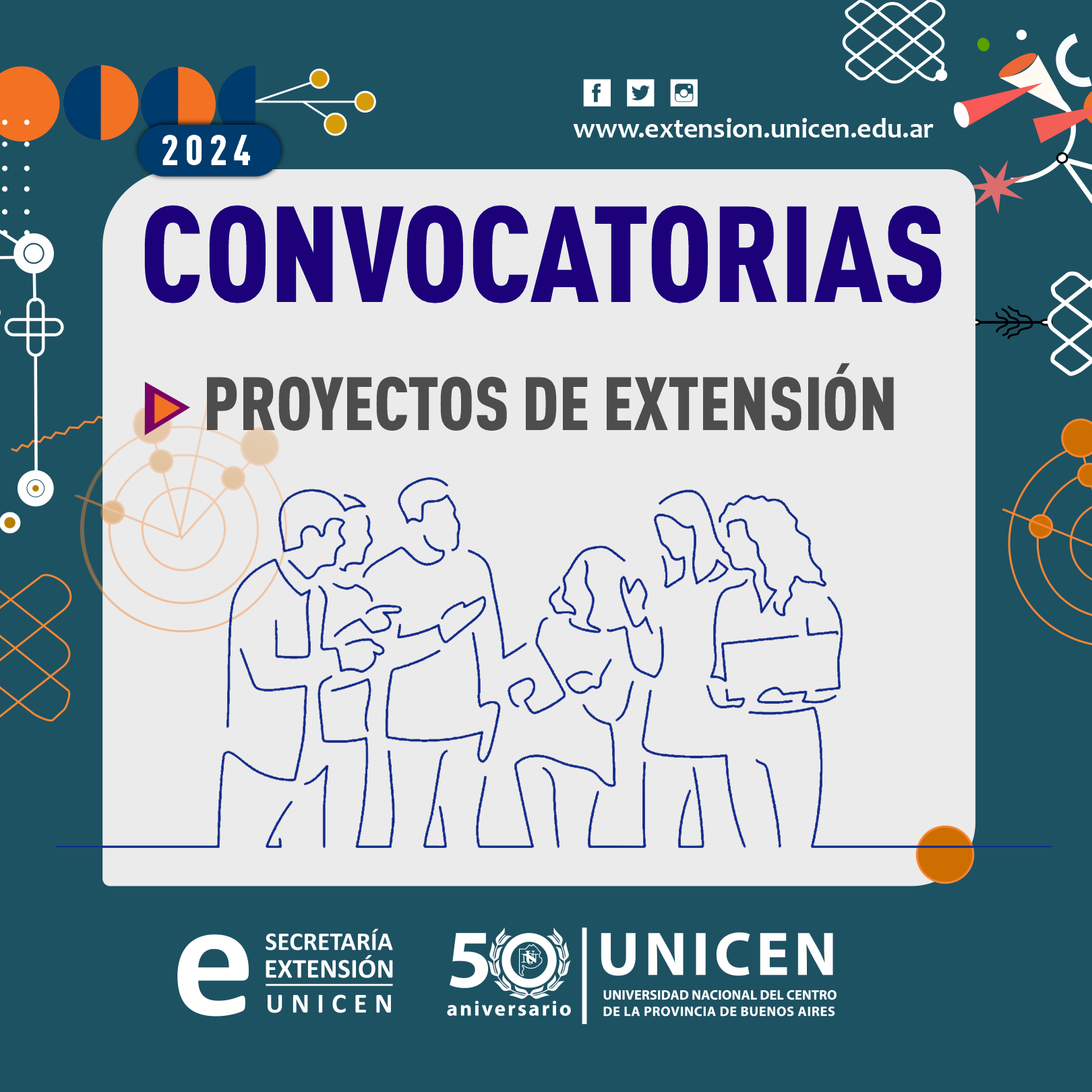 Convocatoria a proyectos de extensión universitaria – UNICEN Quequén